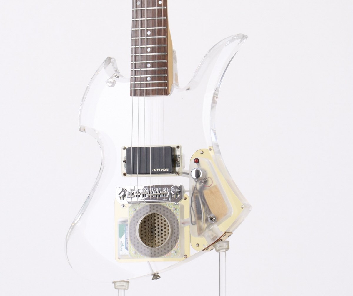 USED FERNANDES/BURNY / Crystal Junior / CR-Jr X (mini guitar with built-in amp / 3.50kg) FERNANDES Crystal Junior [08]