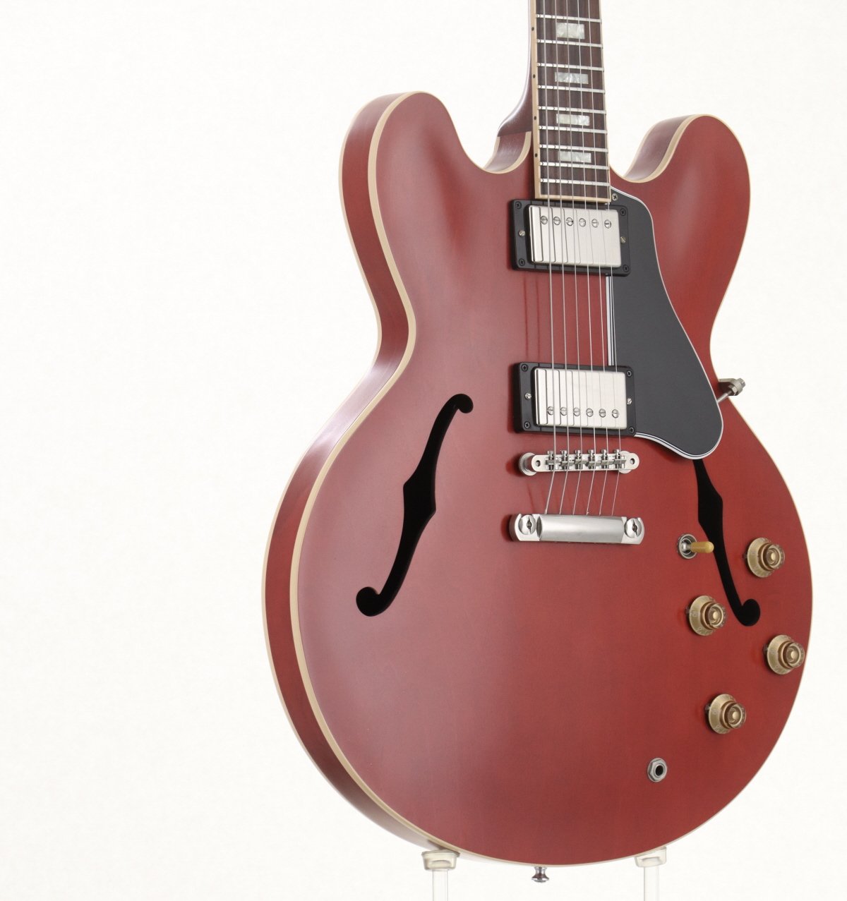 USED GIBSON MEMPHIS / ES-335 Block Inlay Satin Cherry 20 – Ishibashi Music  Corporation.