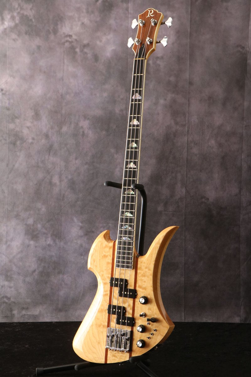 [SN 99312] USED B.C.Rich / Mockingbird Bass Natural [03]