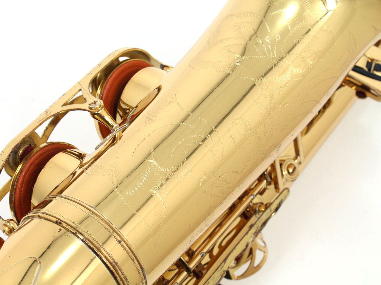 [SN E63568] USED YAMAHA / Alto saxophone YAS-62 62Neck current model, all tampos replaced [09]