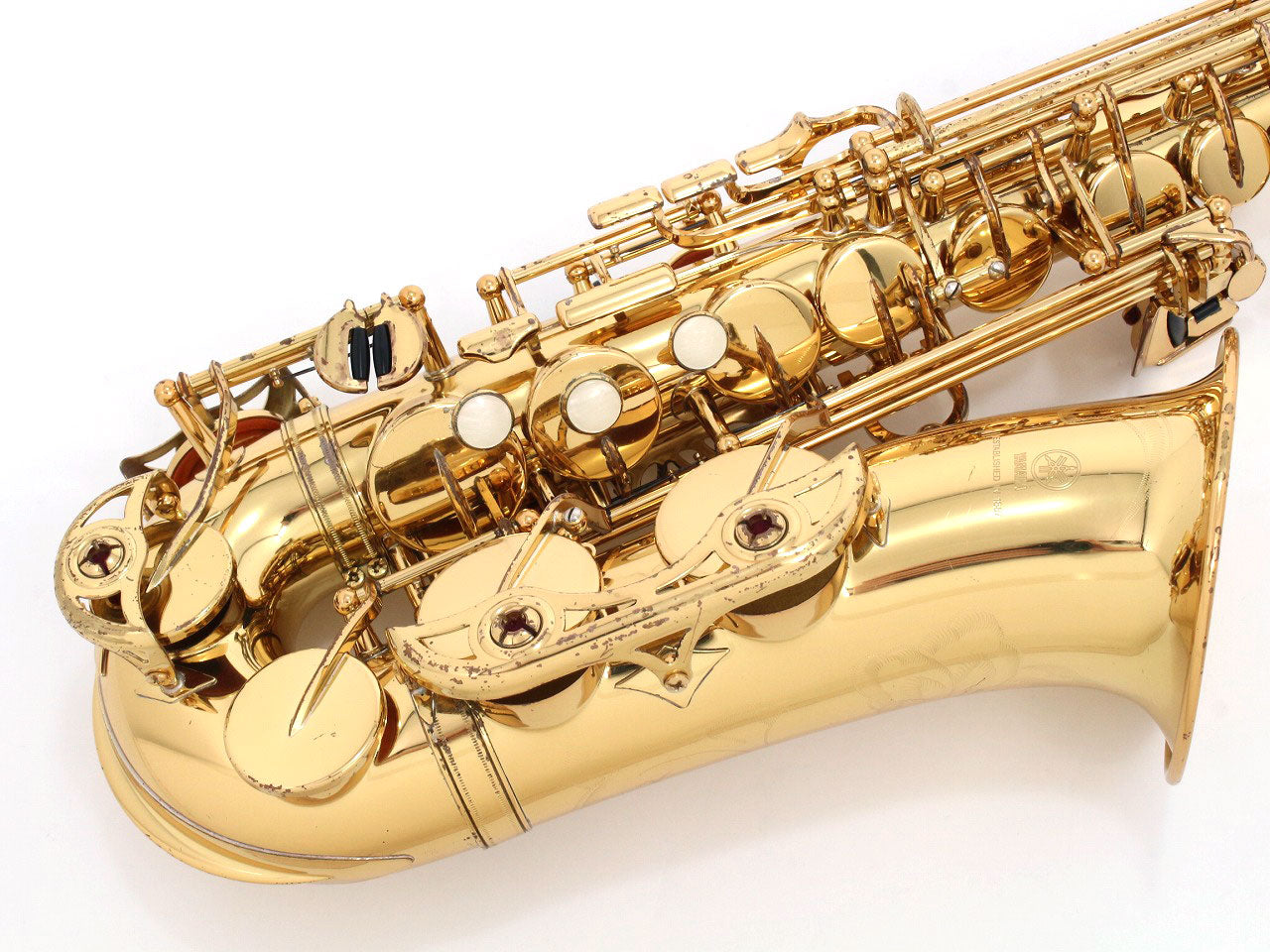 [SN E63568] USED YAMAHA / Alto saxophone YAS-62 62Neck current model, all tampos replaced [09]