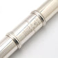 [SN 55530] USED SANKYO / Flute ARTIST IRC all silver ring key [09]