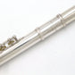 [SN 55530] USED SANKYO / Flute ARTIST IRC all silver ring key [09]