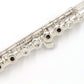 [SN 55530] USED SANKYO / Flute ARTIST IRC all silver ring key [09]