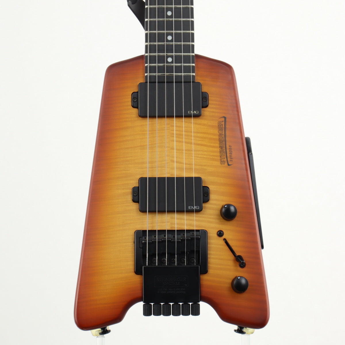 [SN 0805212125] USED Steinberger / Synapse SS-2F Custom Trans Amber [11]