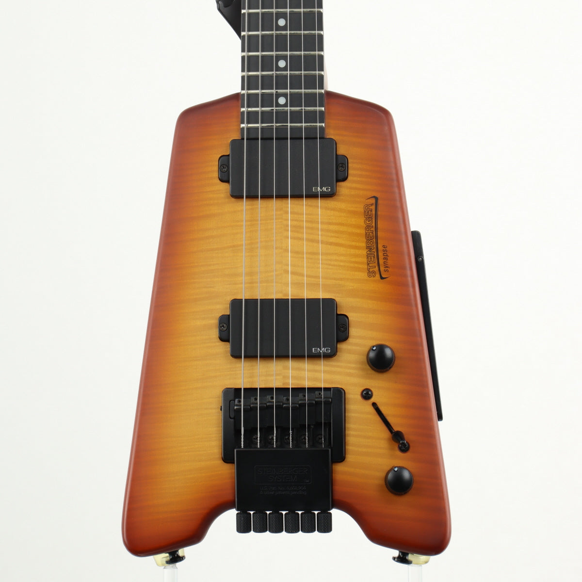 [SN 0805212125] USED Steinberger / Synapse SS-2F Custom Trans Amber [11]