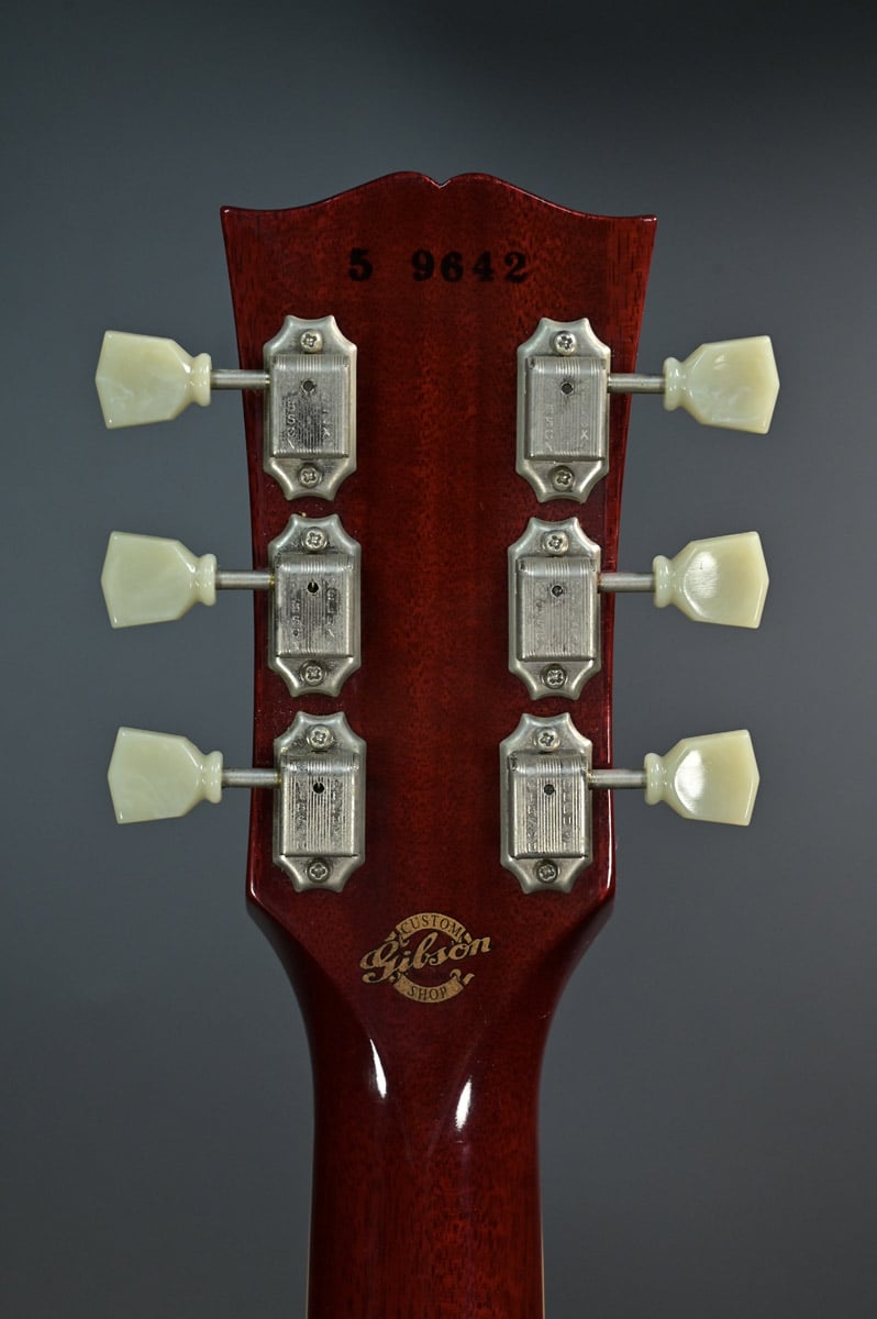 [SN 9642] USED Gibson Custom / Les Paul Classic All Mahogany 57 Classic Zebra Cherry 1995 [10]