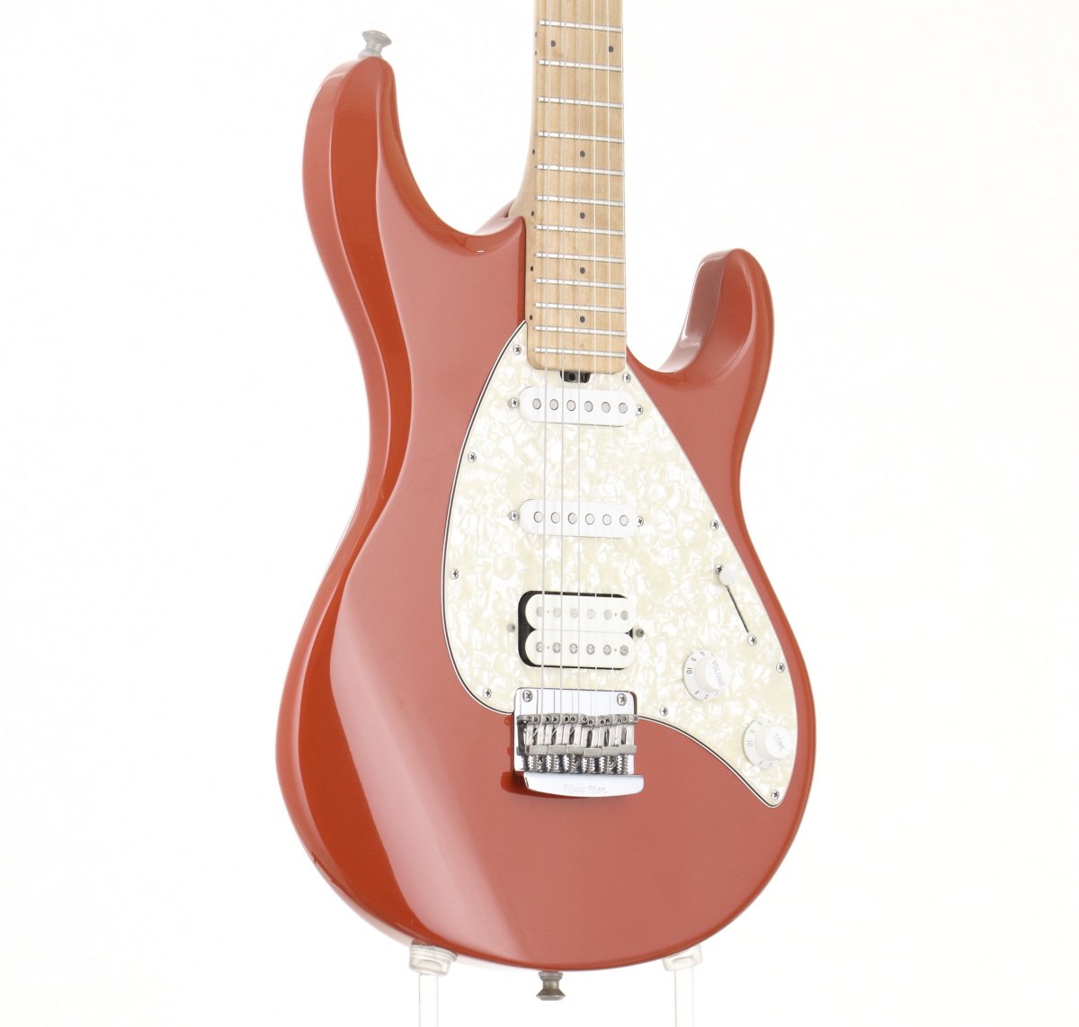 [SN G09368] USED Ernie Ball MUSIC MAN / Silhouette Special HSS Hardtail Fire Engine Red [06]