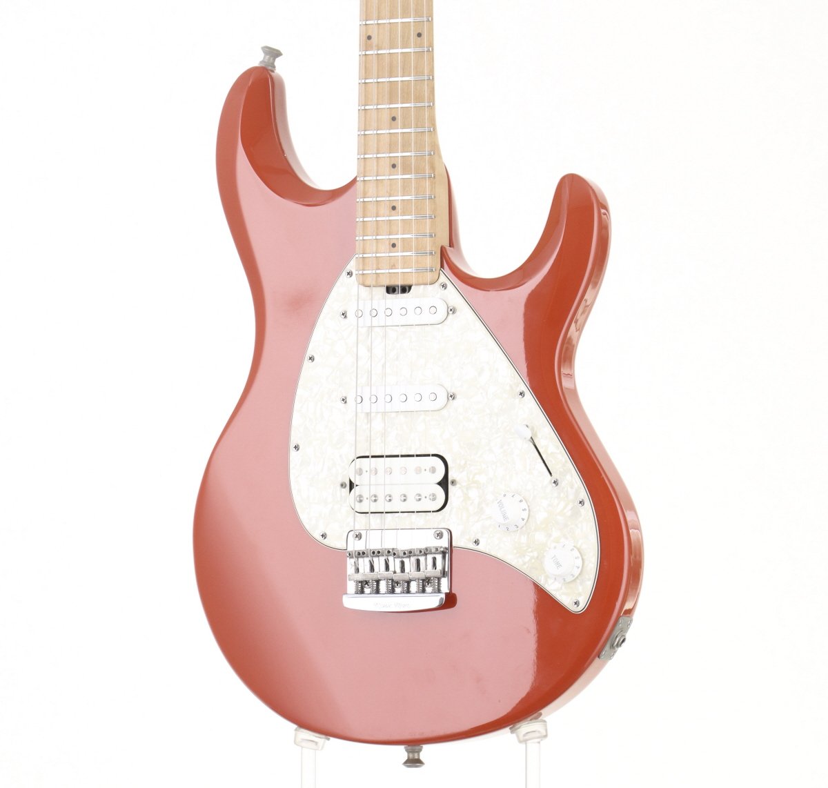 [SN G09368] USED Ernie Ball MUSIC MAN / Silhouette Special HSS Hardtail Fire Engine Red [06]