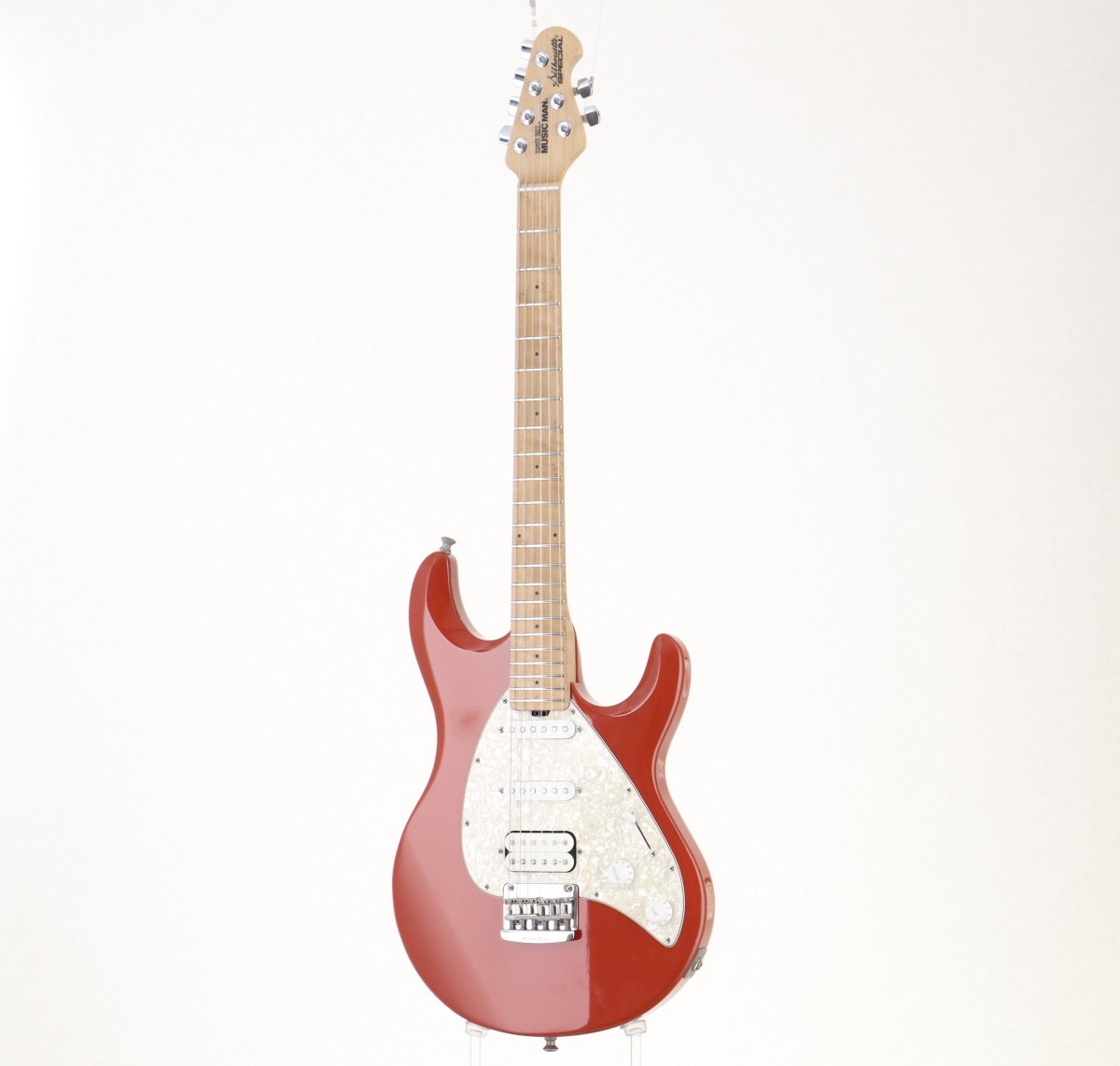 [SN G09368] USED Ernie Ball MUSIC MAN / Silhouette Special HSS Hardtail Fire Engine Red [06]