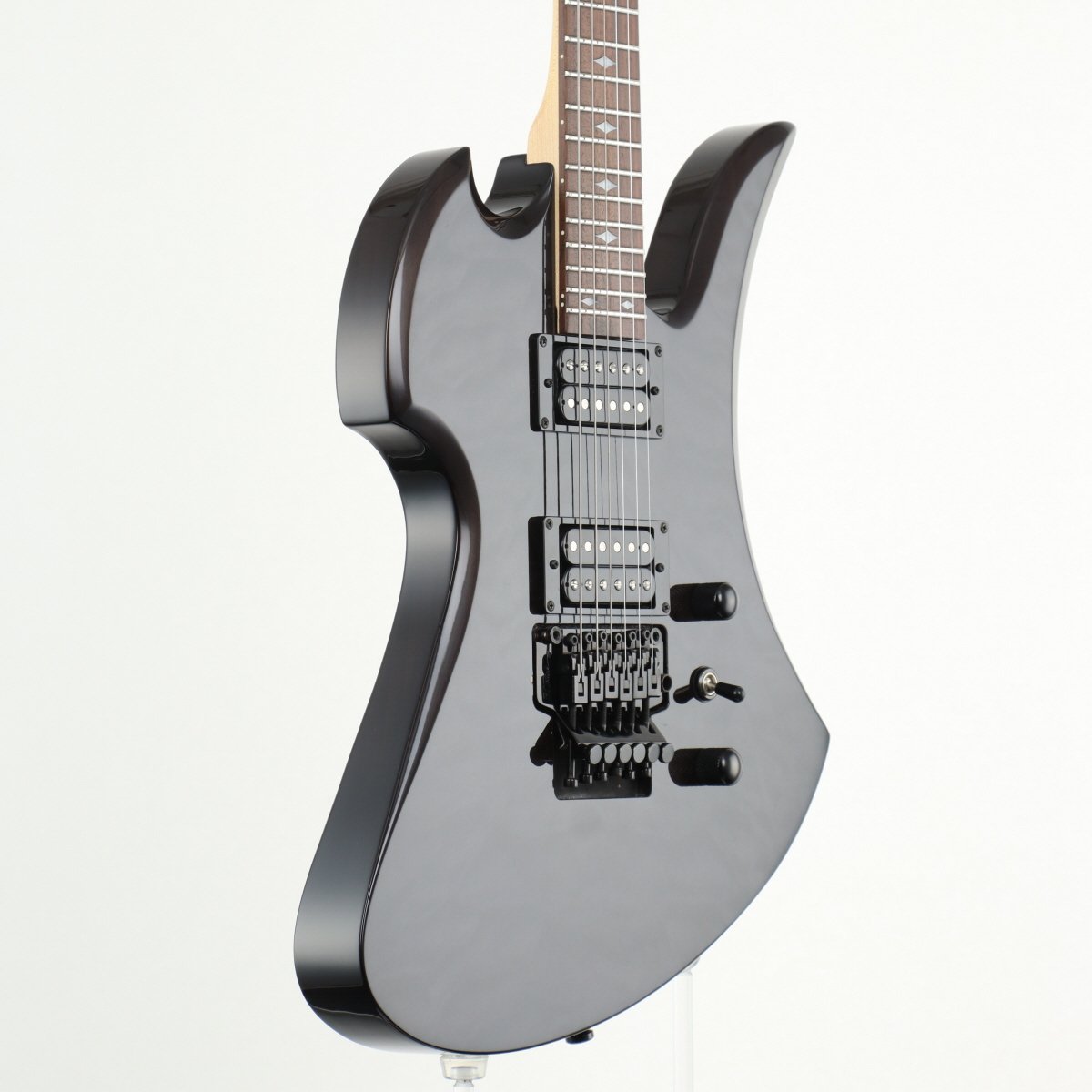 [SN L6112577] USED B.C.Rich / MK3 Mockingbird Trans Black [11]