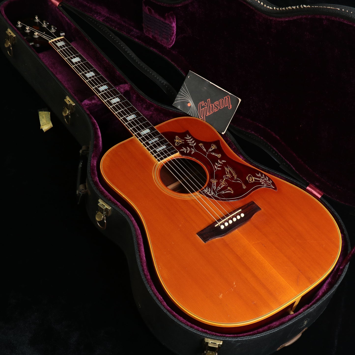 [SN A602945] USED Gibson / 1970s Hummingbird Custom Natural [1973-75/Vintage] Gibson Acoustic Guitar [08]