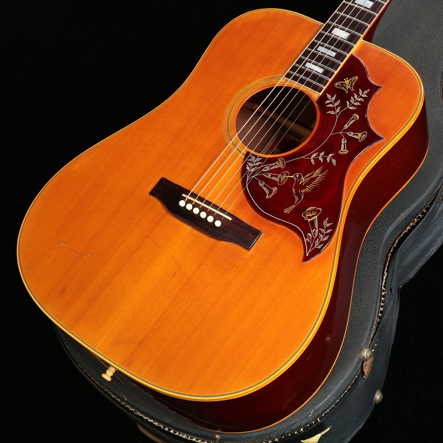 [SN A602945] USED Gibson / 1970s Hummingbird Custom Natural [1973-75/Vintage] Gibson Acoustic Guitar [08]