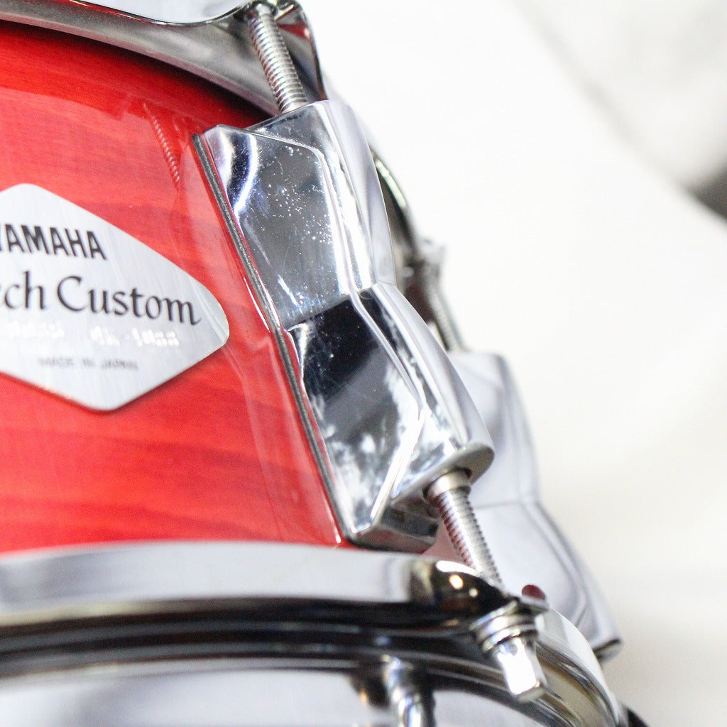 USED YAMAHA / WSD085 Beech Custom Snare #RED APPLE 14×5.5 Yamaha Beech Custom [09]