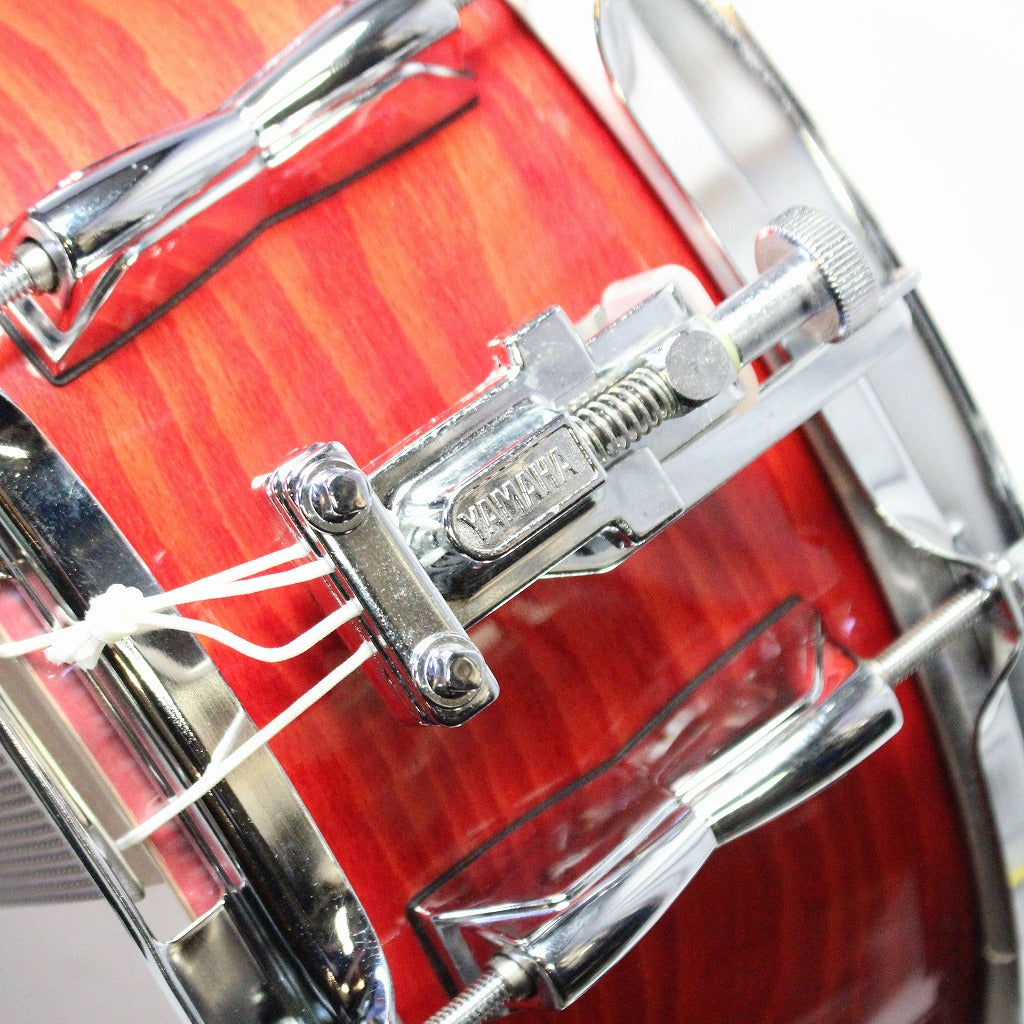 USED YAMAHA / WSD085 Beech Custom Snare #RED APPLE 14×5.5 Yamaha Beech Custom [09]