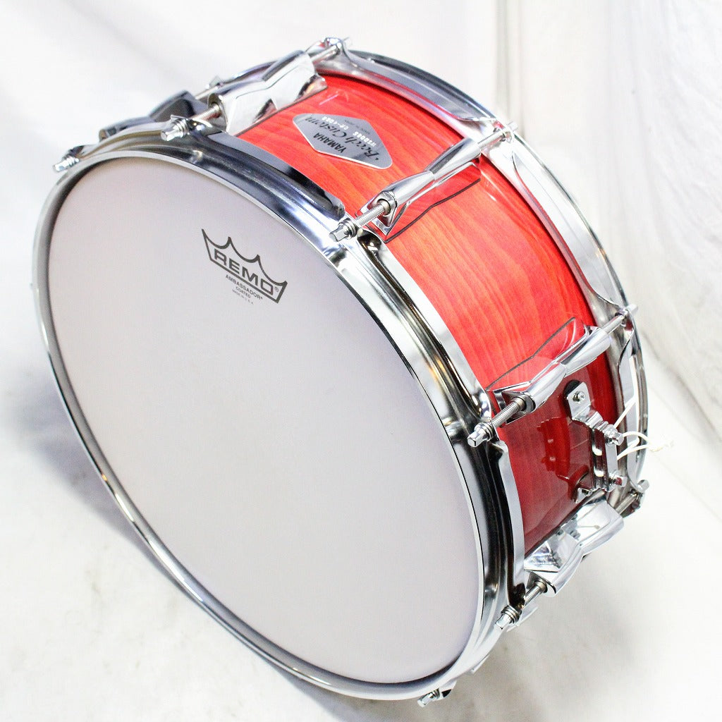 USED YAMAHA / WSD085 Beech Custom Snare #RED APPLE 14×5.5 Yamaha Beech Custom [09]