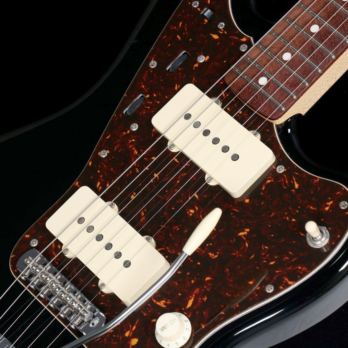 [SN 12604] USED MOMOSE / MJM1-STD/NJ Black (Made in Japan)[2021/3.77kg] Momose Jazzmaster type electric guitar [08]