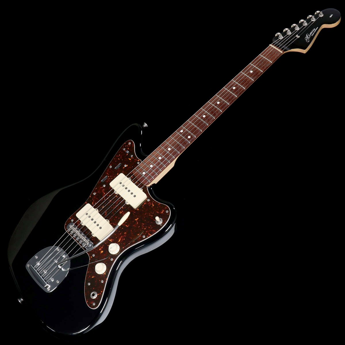 [SN 12604] USED MOMOSE / MJM1-STD/NJ Black (Made in Japan)[2021/3.77kg] Momose Jazzmaster type electric guitar [08]