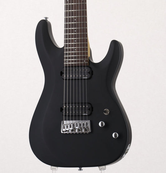 [SN IW17051386] USED SCHECTER / C-8 Deluxe Satin Black (8-string guitar) [2017/3.65kg] Schecter Electric Guitar [08]