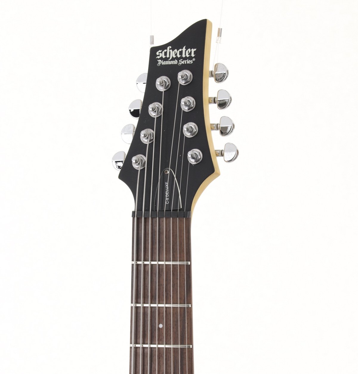 [SN IW17051386] USED SCHECTER / C-8 Deluxe Satin Black (8-string guitar) [2017/3.65kg] Schecter Electric Guitar [08]