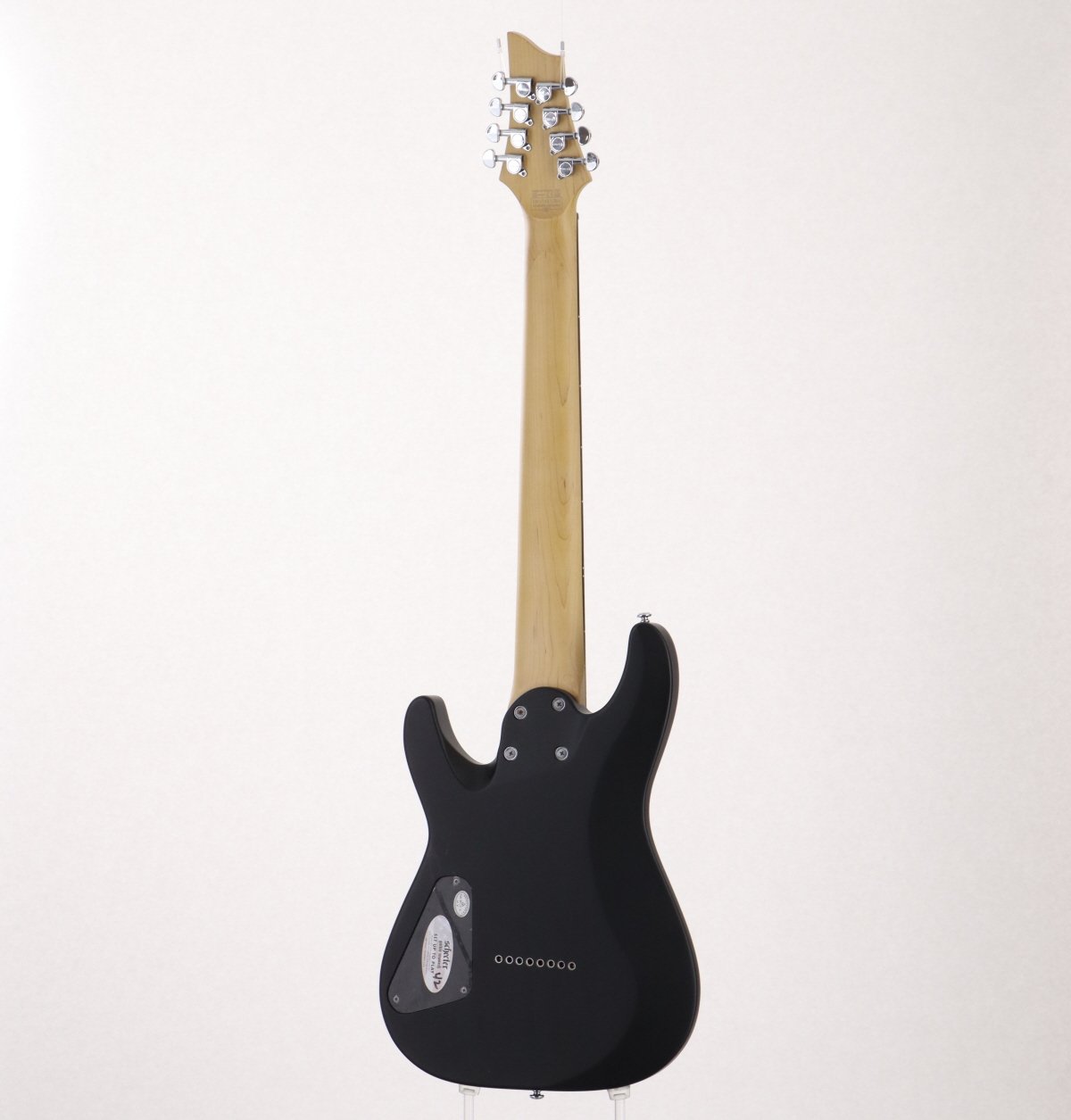 [SN IW17051386] USED SCHECTER / C-8 Deluxe Satin Black (8-string guitar)  [2017/3.65kg] Schecter Electric Guitar [08]