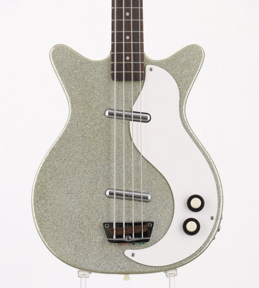 [SN 029903671] USED DANELECTRO / 59DC Long Scale Bass Silver Sparkle [03]