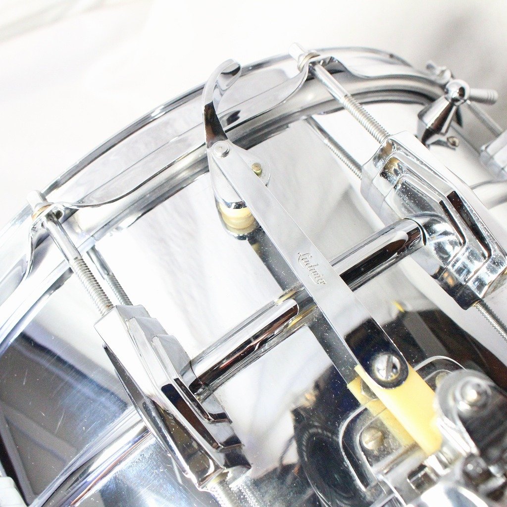 USED LUDWIG / Early 60s No.411 14x6.5 Super Sensitive C.O.B with hard case [08]