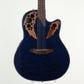 [SN CCV1410374] USED Ovation / Celebrity Elite Plus CE44P-8TQ Blue Transparent Quilt [20]