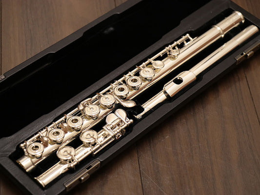 [SN 85538] USED SANKYO / Sankyo ARTIST P.A. NEL all silver flute [10]