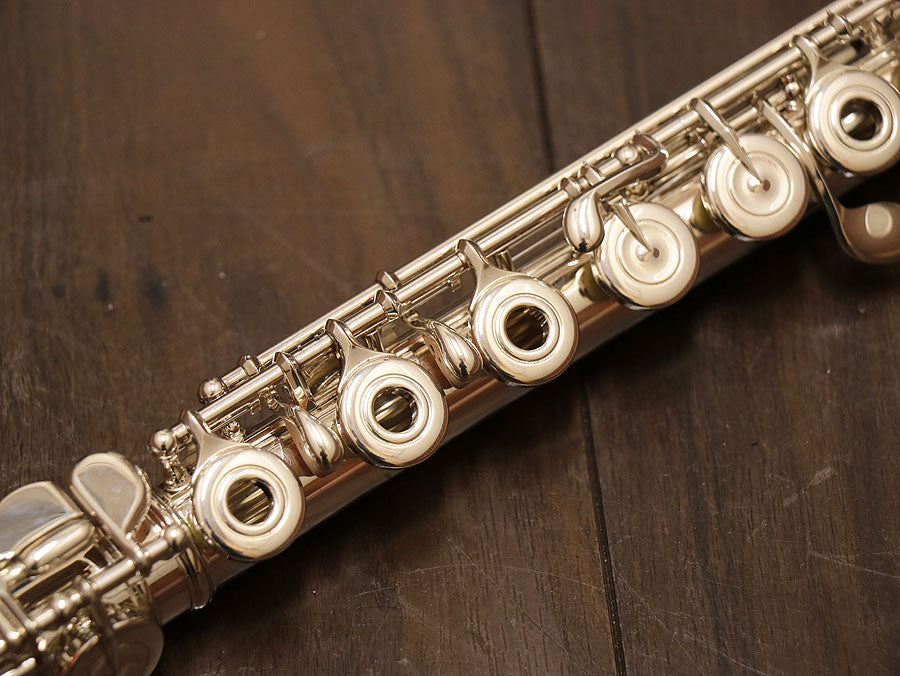 [SN 85538] USED SANKYO / Sankyo ARTIST P.A. NEL all silver flute [10]