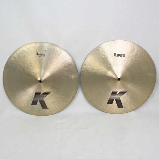 USED Zildjian / 14" K HIHAT TOP&amp;BOTTOM Hi-Hat Set [09]