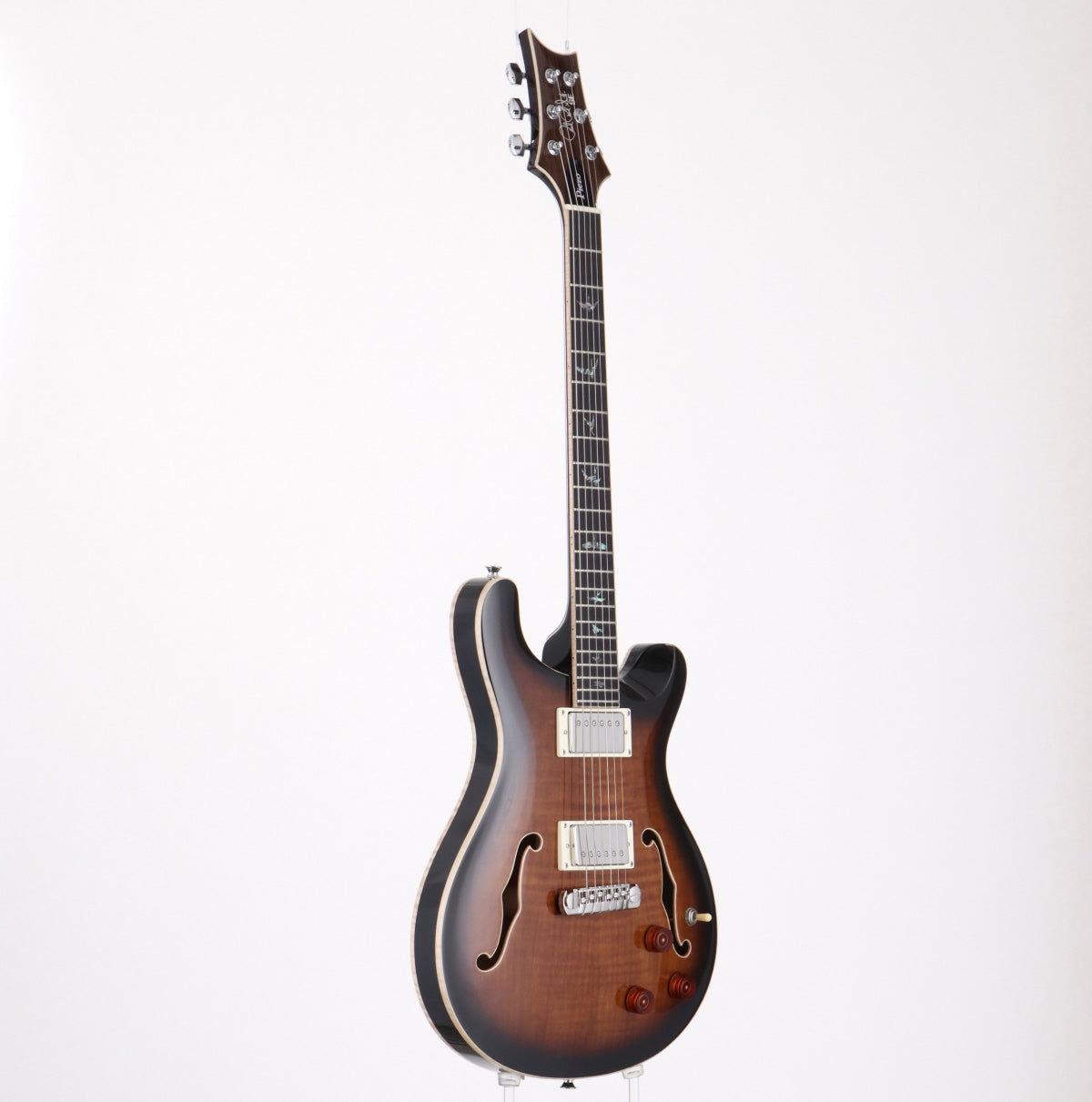 [SN CTC E25224] USED Paul Reed Smith (PRS) / SE Hollowbody II Piezo Black Gold Burst [03]