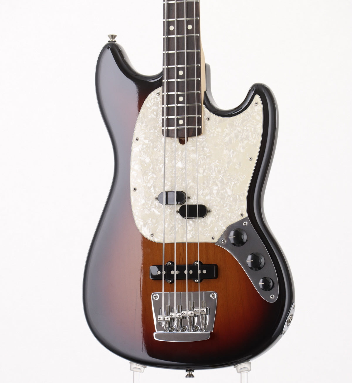 [SN US18104246] USED Fender / Usa American Performer Mustang Bass 3Tone Sunburst [03]