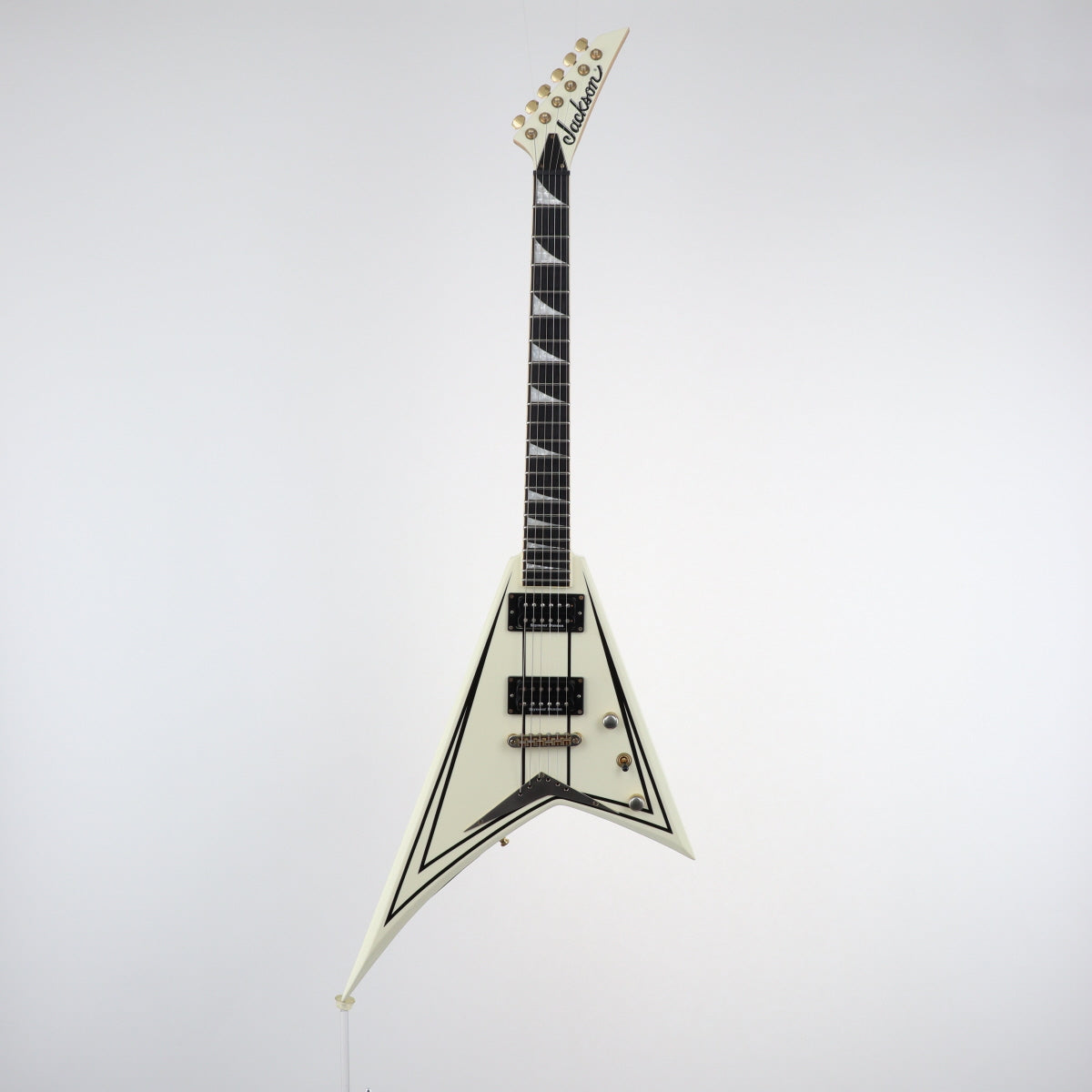 [SN IWJ1403141] USED Jackson / Pro Series RRT-3 Ivory with Black Pinstrpes [11]