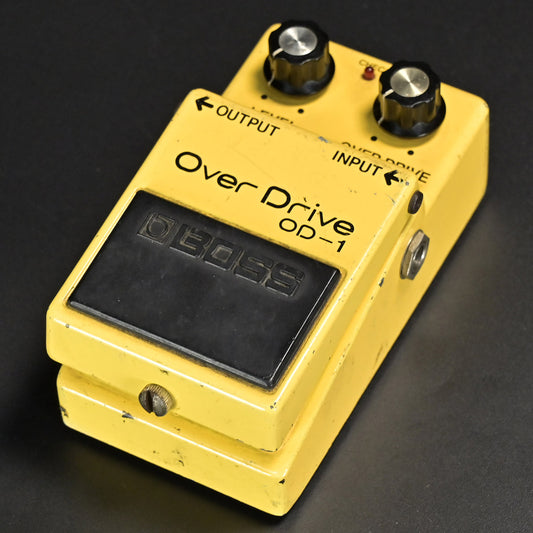 USED BOSS / OD-1 Over Drive NEC μPC4741C Overdrive Boss Effects Pedal [10]