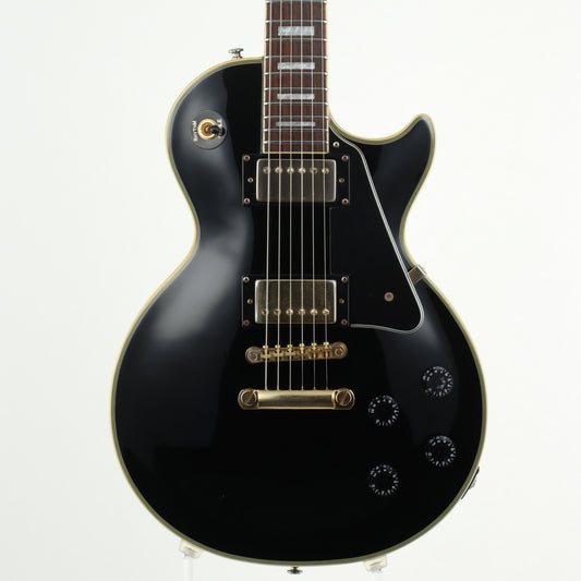 [SN U01091520] USED Epiphone / Les Paul Custom Ebony [12]