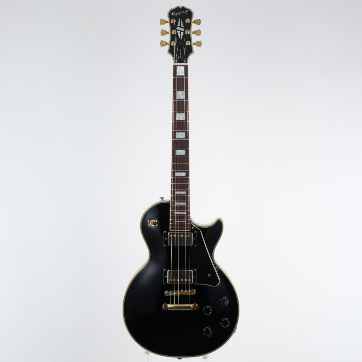 [SN U01091520] USED Epiphone / Les Paul Custom Ebony [12]