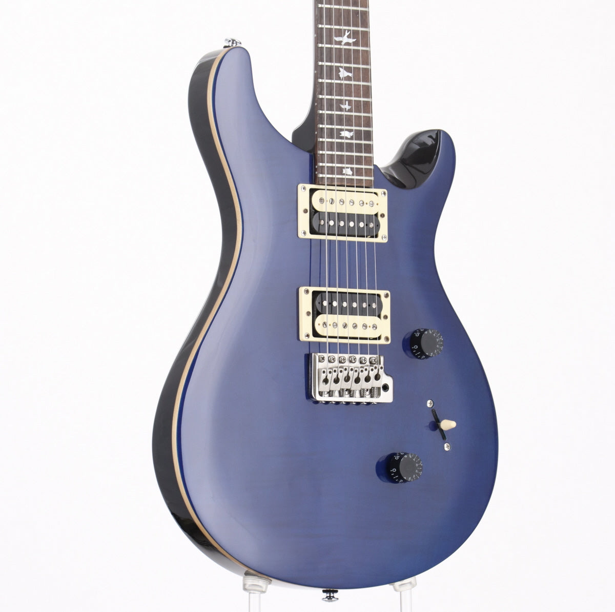 [SN CTIC19499] USED PRS SE / 2020y SE Custom 24 Beveled Top Translucent Blue [10]