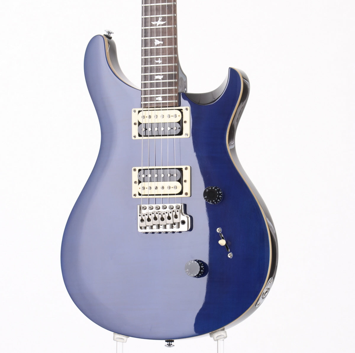 [SN CTIC19499] USED PRS SE / 2020y SE Custom 24 Beveled Top Translucent Blue [10]