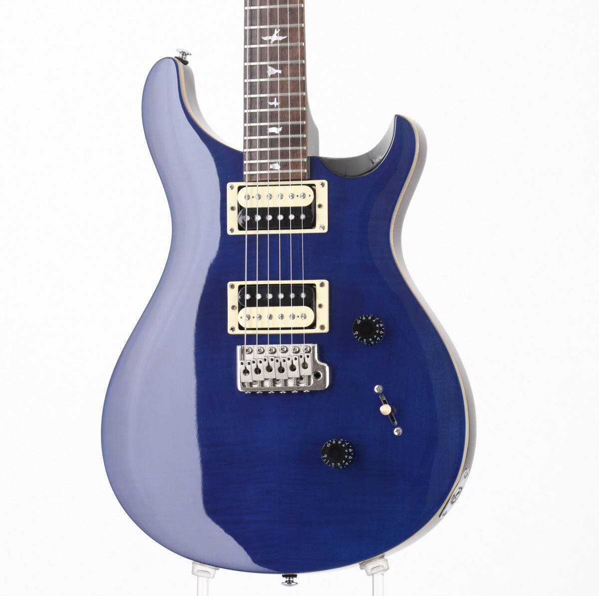 [SN CTIC19499] USED PRS SE / 2020y SE Custom 24 Beveled Top Translucent Blue [10]