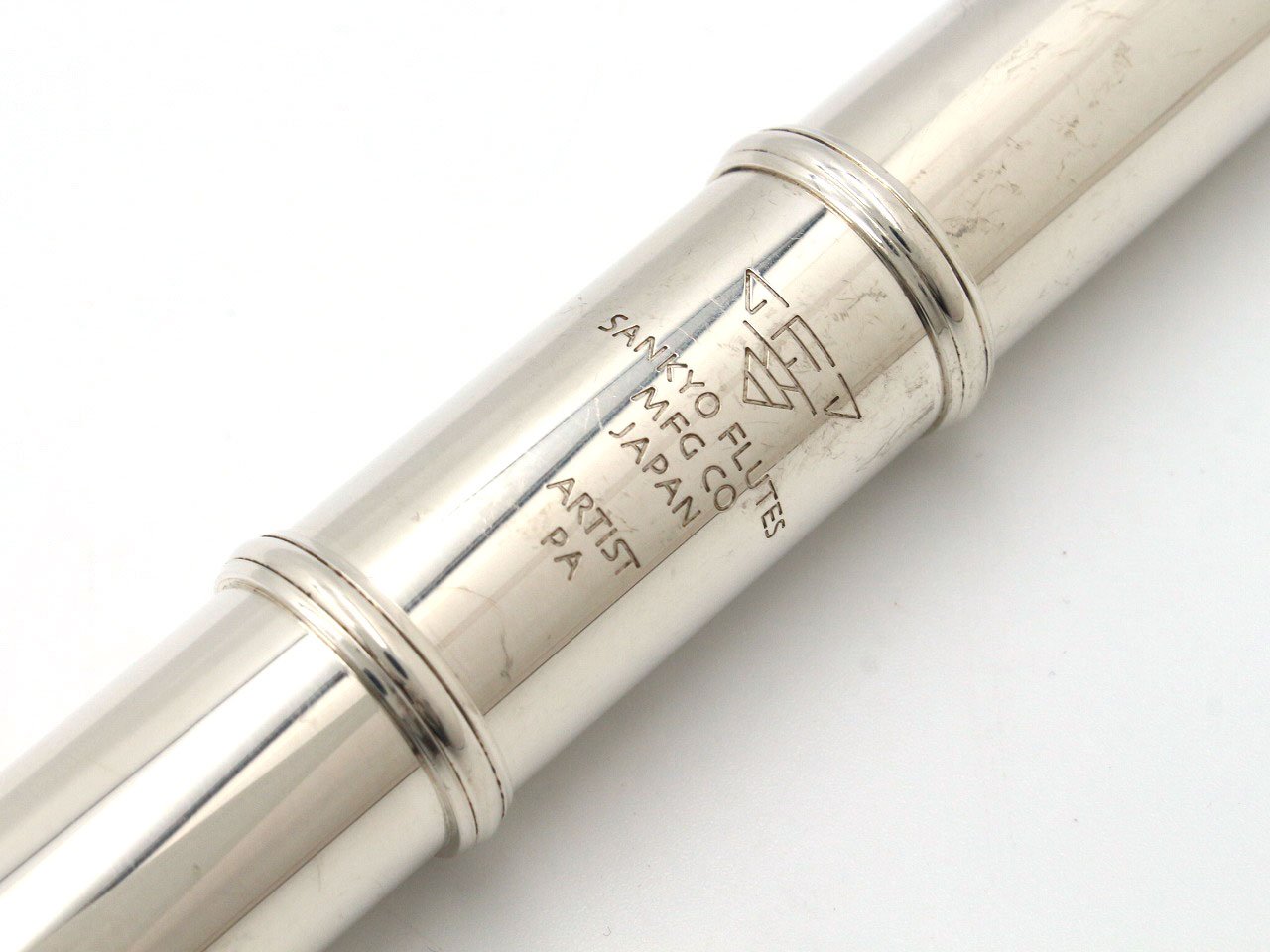 [SN 84816] USED SANKYO / All silver flute ARTIST P.A. NEL IRC all tampos replaced [09]