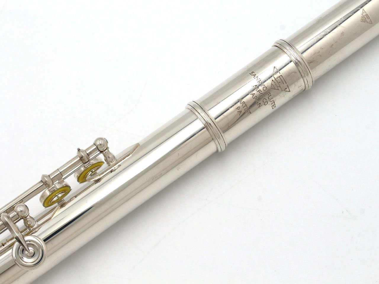 [SN 84816] USED SANKYO / All silver flute ARTIST P.A. NEL IRC all tampos replaced [09]