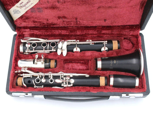 [SN 5886] USED YAMAHA / B flat clarinet YCL-651, all tampos replaced [09]