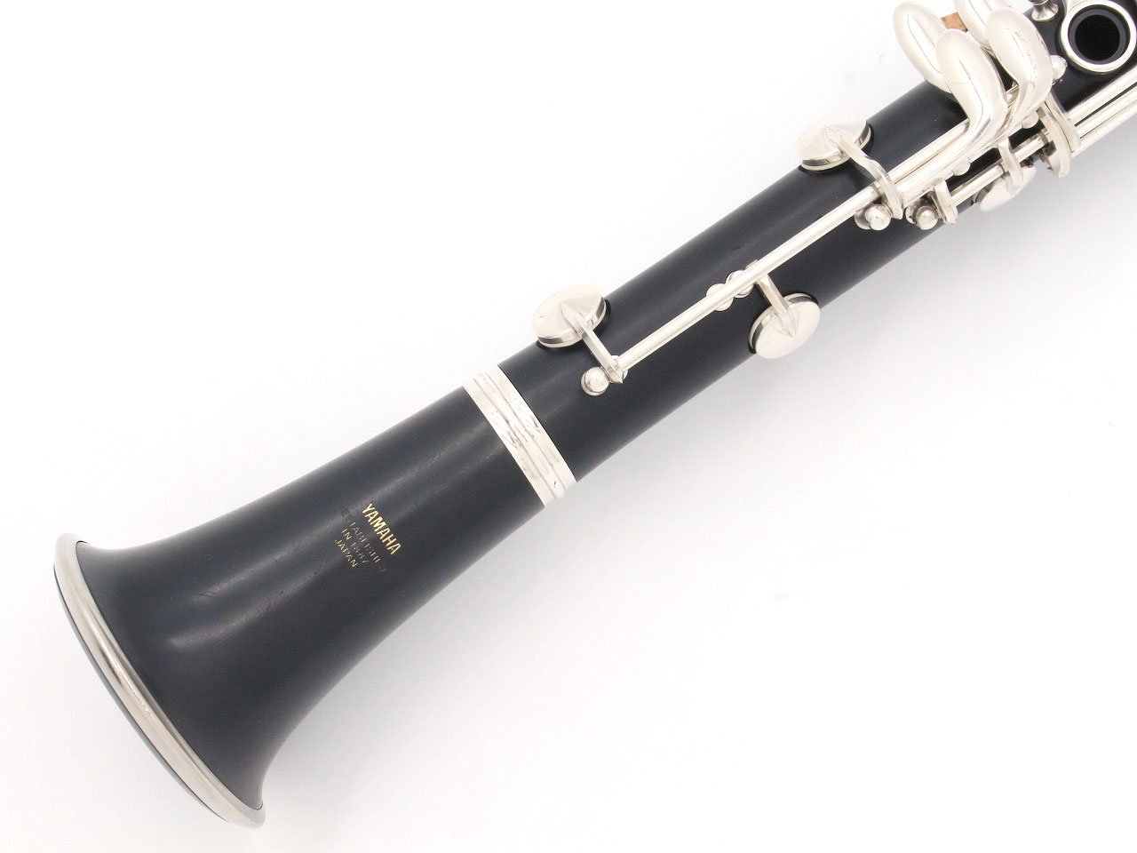 [SN 20762] USED YAMAHA / B-flat Clarinet YCL-450, all tampos replaced [09]