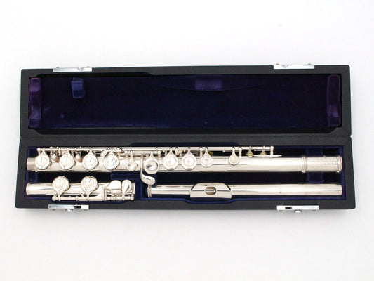 [SN 65158] USED SANKYO Sankyo / Flute ETUDE, head tube silver, all tampos replaced [09]