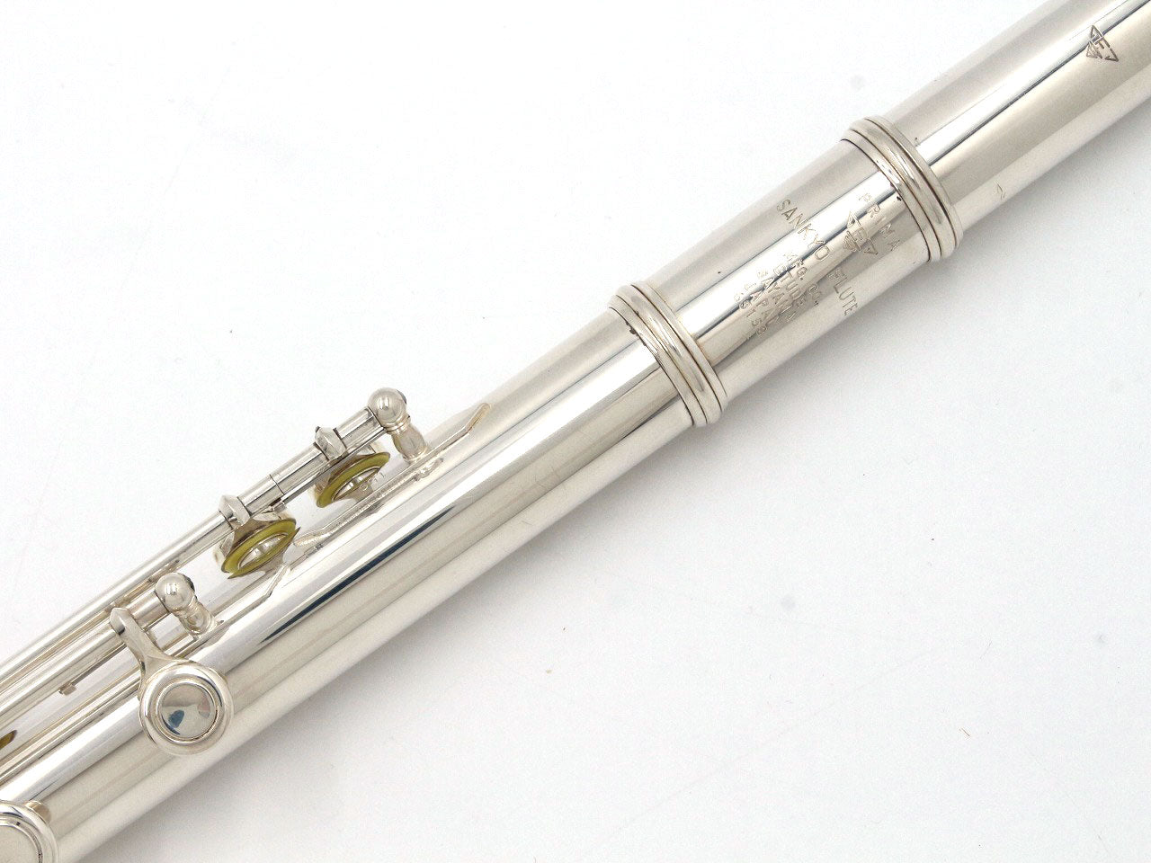 [SN 65158] USED SANKYO Sankyo / Flute ETUDE, head tube silver, all tampos replaced [09]