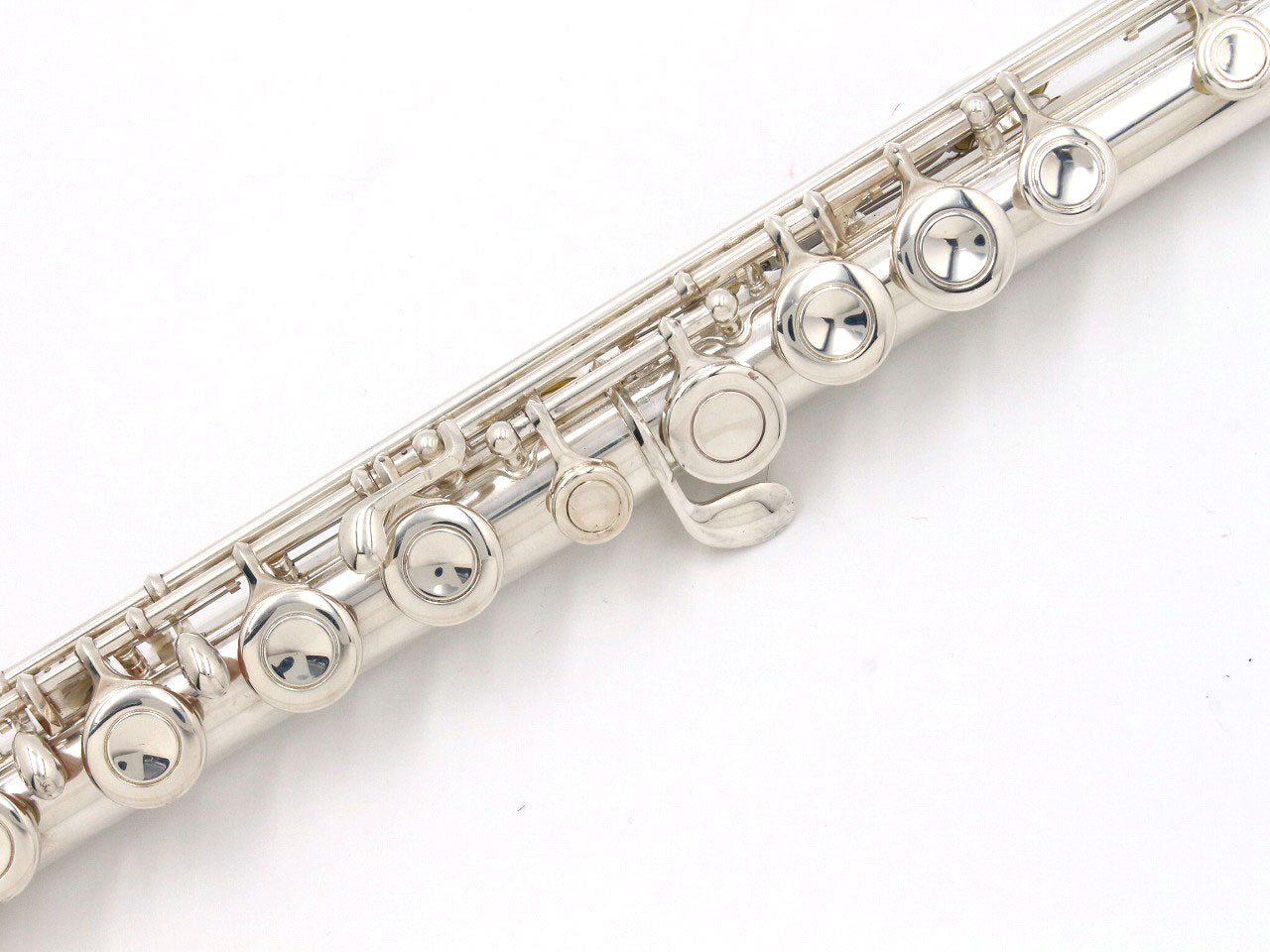 [SN 65158] USED SANKYO Sankyo / Flute ETUDE, head tube silver, all tampos replaced [09]