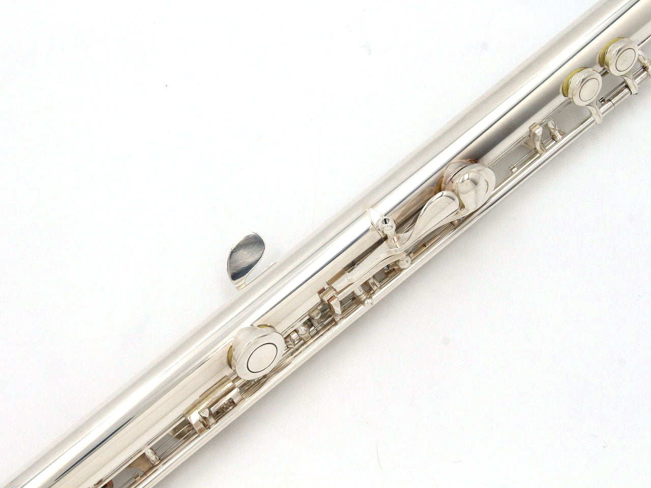 [SN 65158] USED SANKYO Sankyo / Flute ETUDE, head tube silver, all tampos replaced [09]