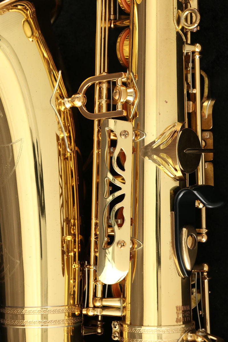 [SN 1115] USED YAMAHA YAMAHA / Allto YAS-62, all tampos replaced, alto saxophone, Purple LOGO [03]