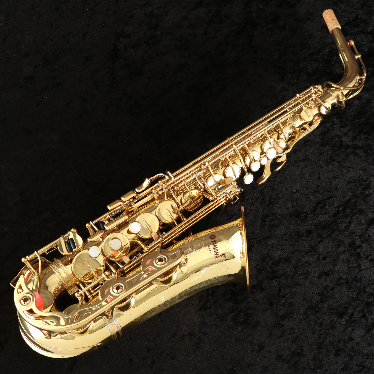 [SN 1115] USED YAMAHA YAMAHA / Allto YAS-62, all tampos replaced, alto saxophone, Purple LOGO [03]